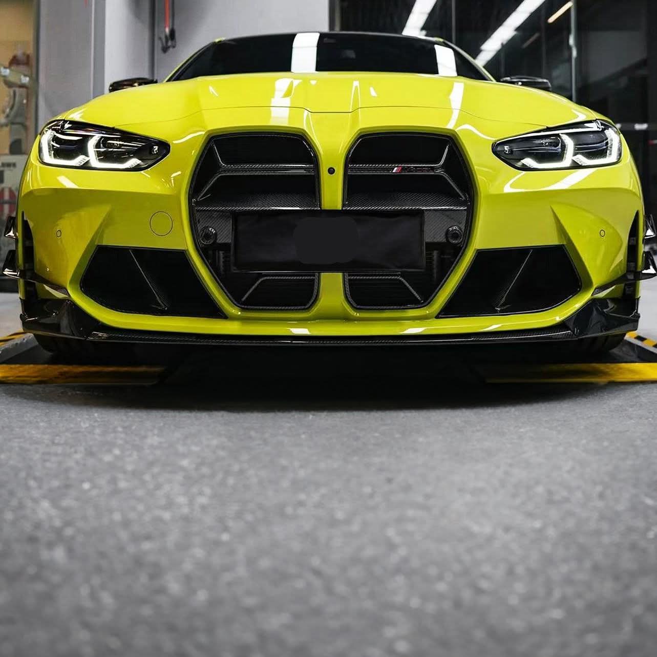 MP Style Pre-Preg Carbon Fibre Front Splitter for BMW G80 M3 G82 G83 M4 21-Present