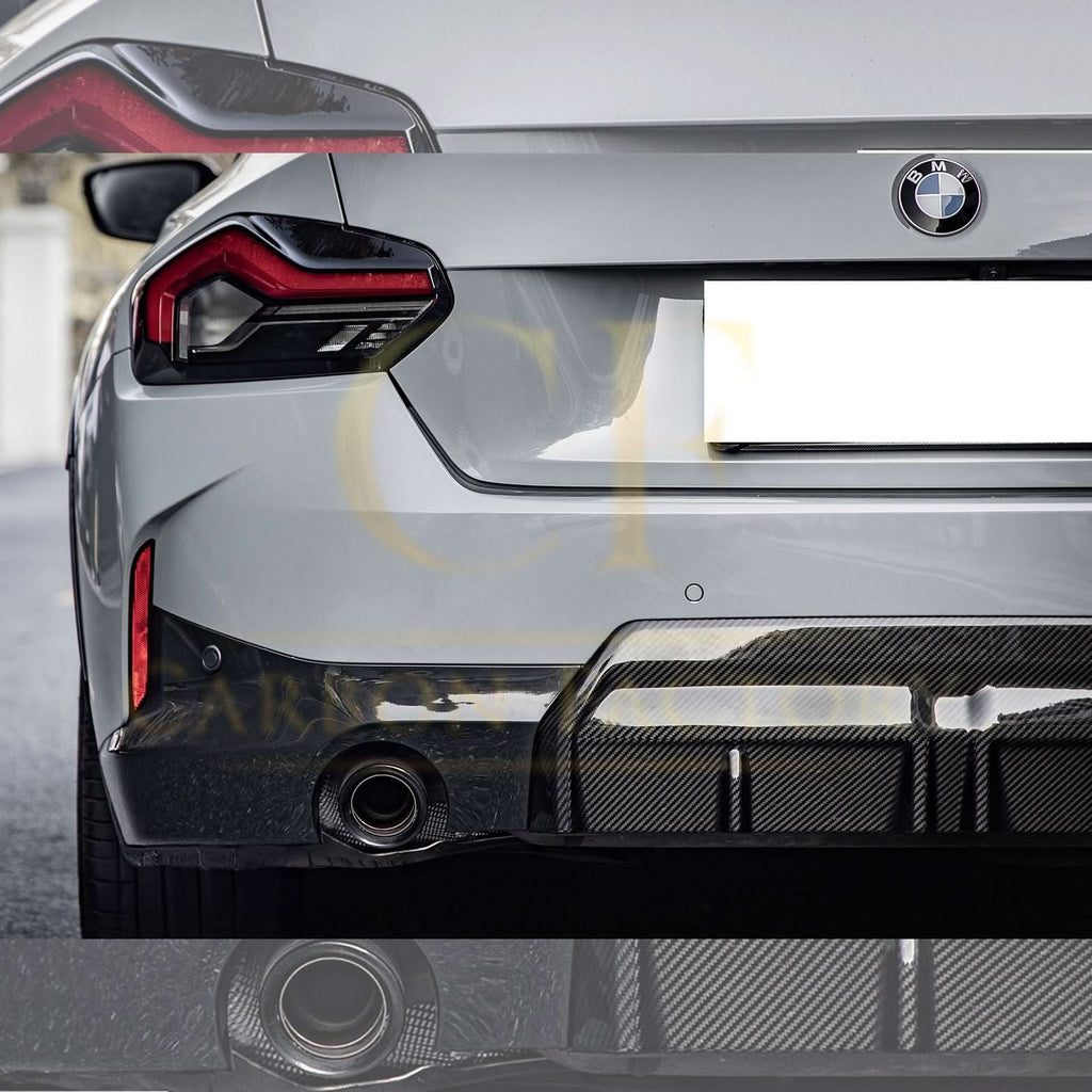 MP Style Pre-Preg Carbon Fibre Rear Diffuser for BMW 2 Series G42 Coupe 21-Present