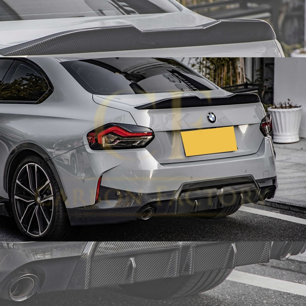 MP Style Pre-Preg Carbon Fibre Rear Diffuser for BMW 2 Series G42 Coupe 21-Present