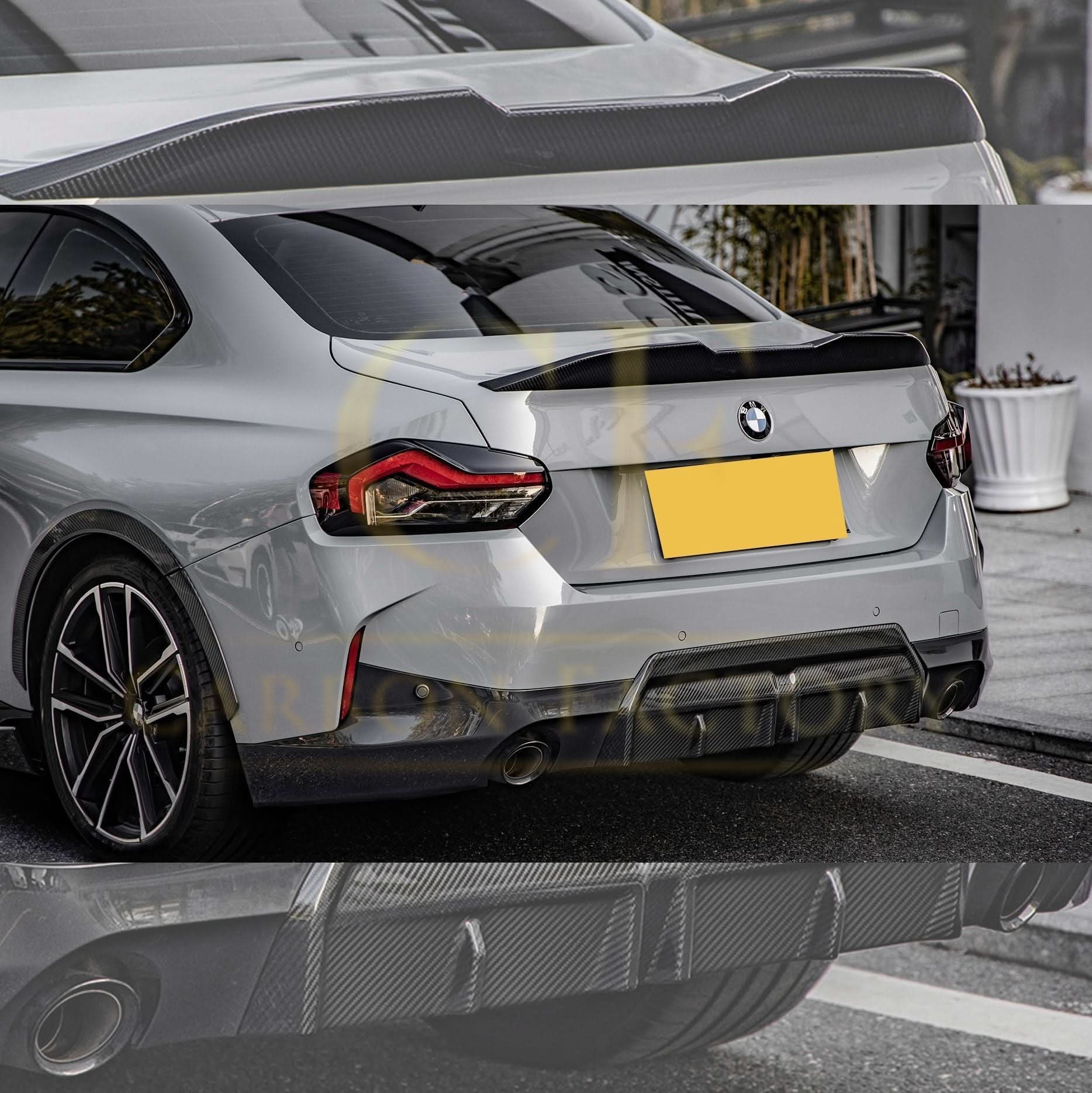 MP Style Pre-Preg Carbon Fibre Rear Diffuser for BMW 2 Series G42 Coupe 21-Present