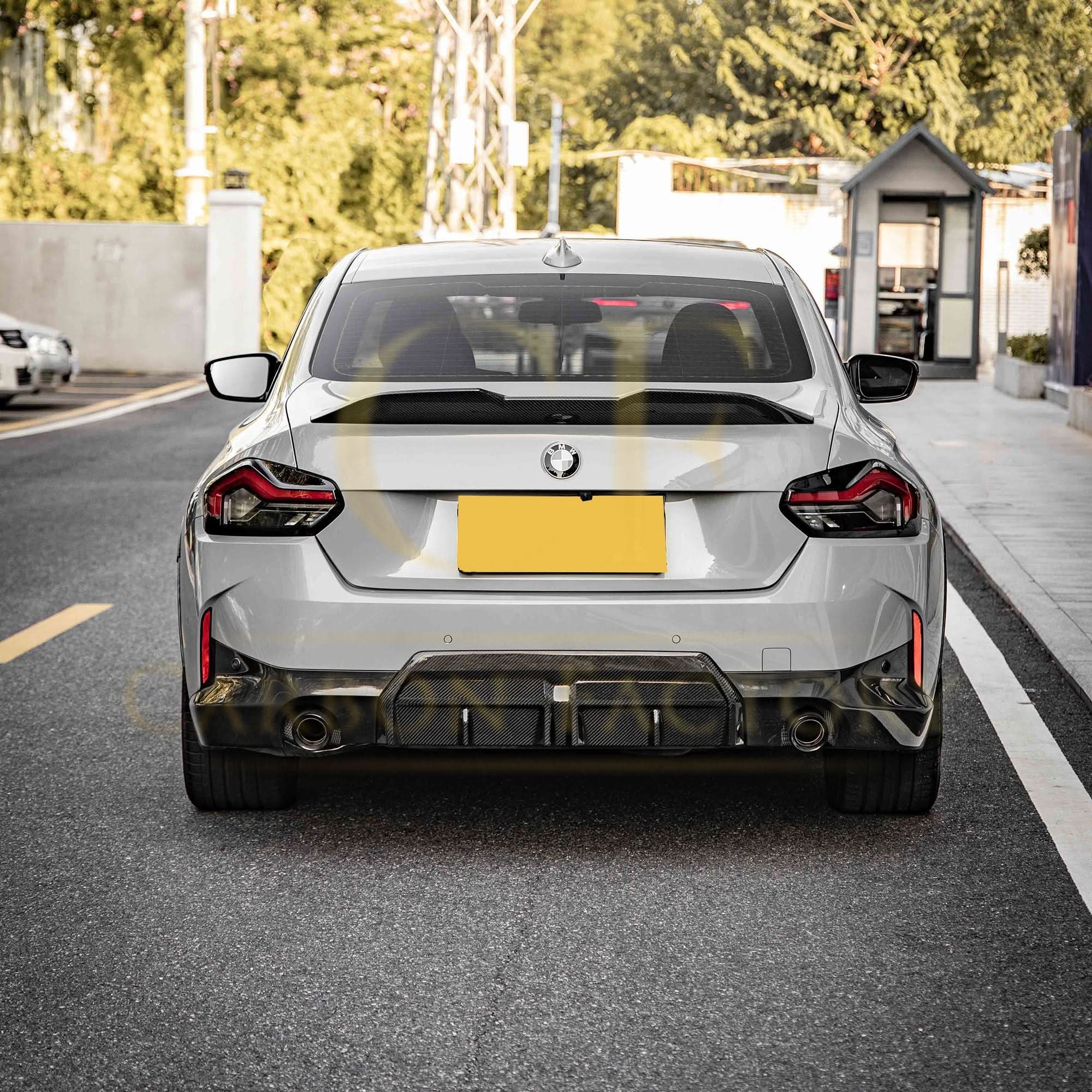 MP Style Pre-Preg Carbon Fibre Rear Diffuser for BMW 2 Series G42 Coupe 21-Present