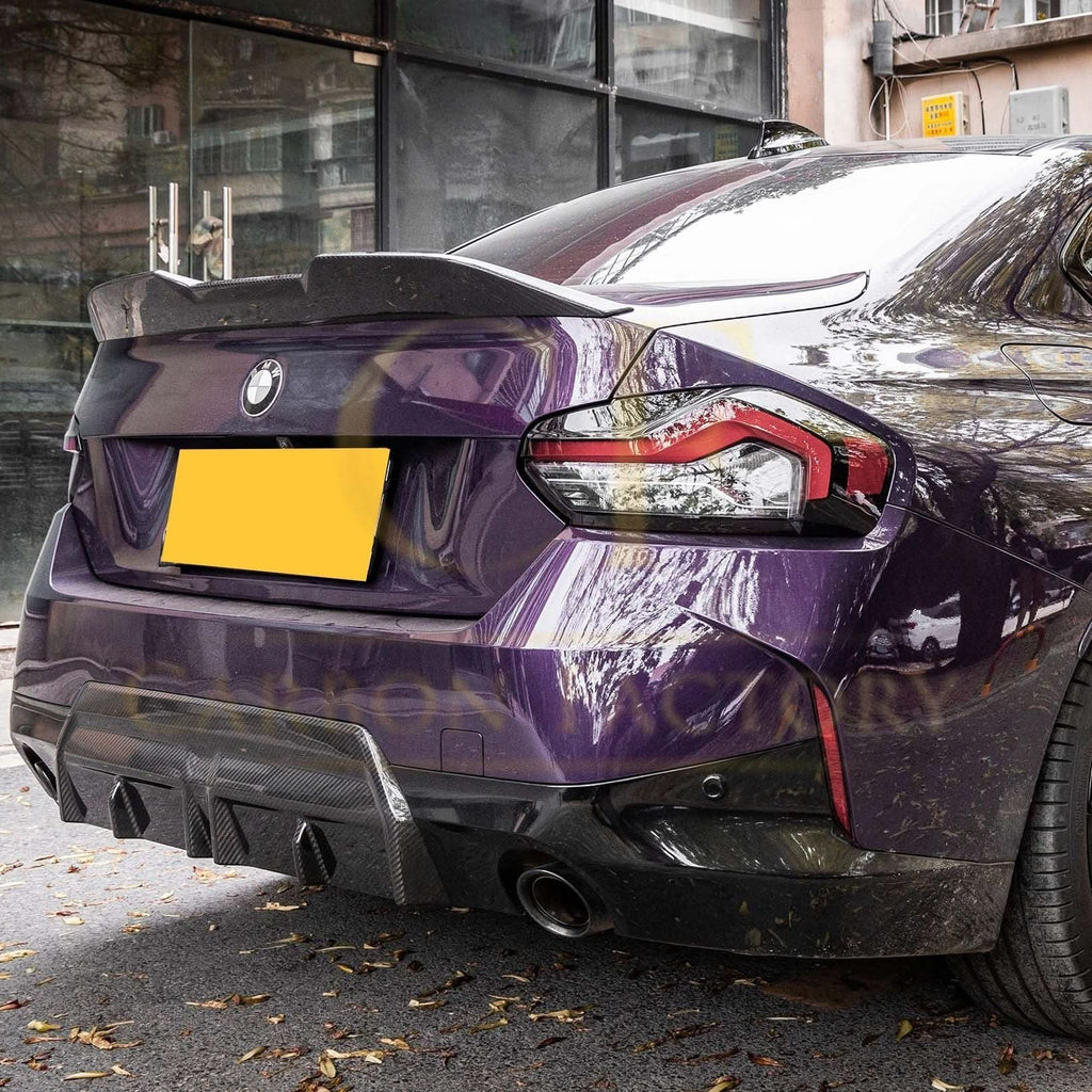 MP Style Pre-Preg Carbon Fibre Rear Diffuser for BMW 2 Series G42 Coupe 21-Present