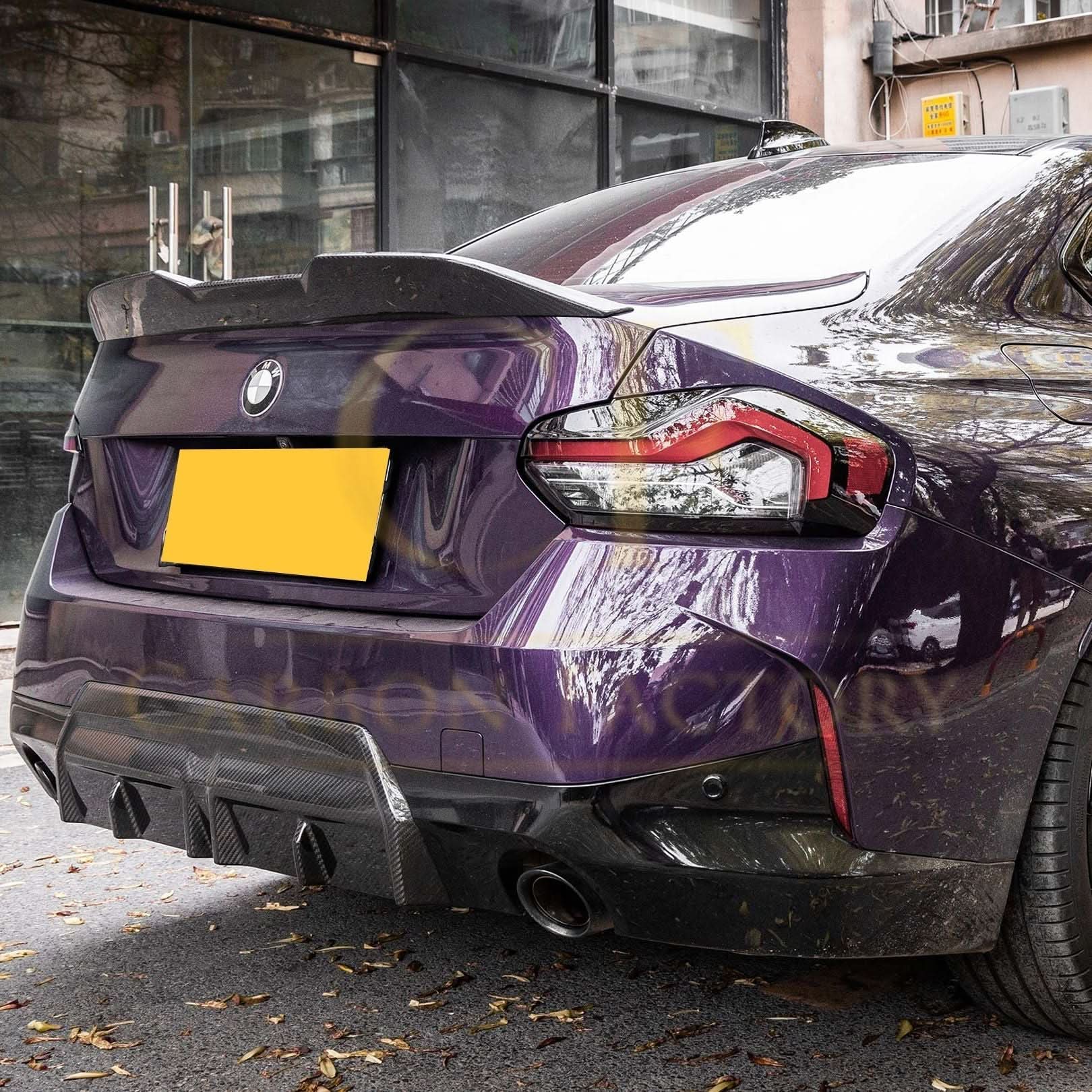 MP Style Pre-Preg Carbon Fibre Rear Diffuser for BMW 2 Series G42 Coupe 21-Present