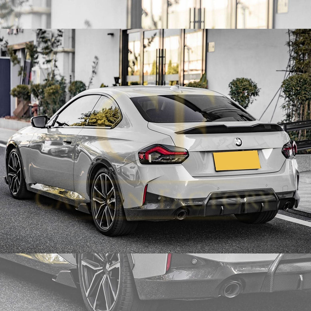 MP Style Pre-Preg Carbon Fibre Rear Diffuser for BMW 2 Series G42 Coupe 21-Present