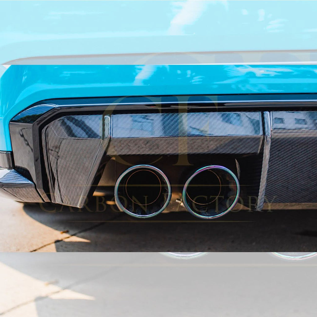 MP Style Pre-Preg Carbon Fibre Rear Diffuser for BMW G80 M3 G82 G83 M4 21-Present