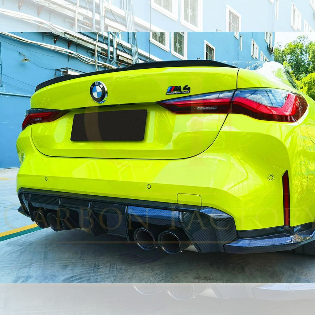 MP Style Pre-Preg Carbon Fibre Rear Diffuser for BMW G80 M3 G82 G83 M4 21-Present