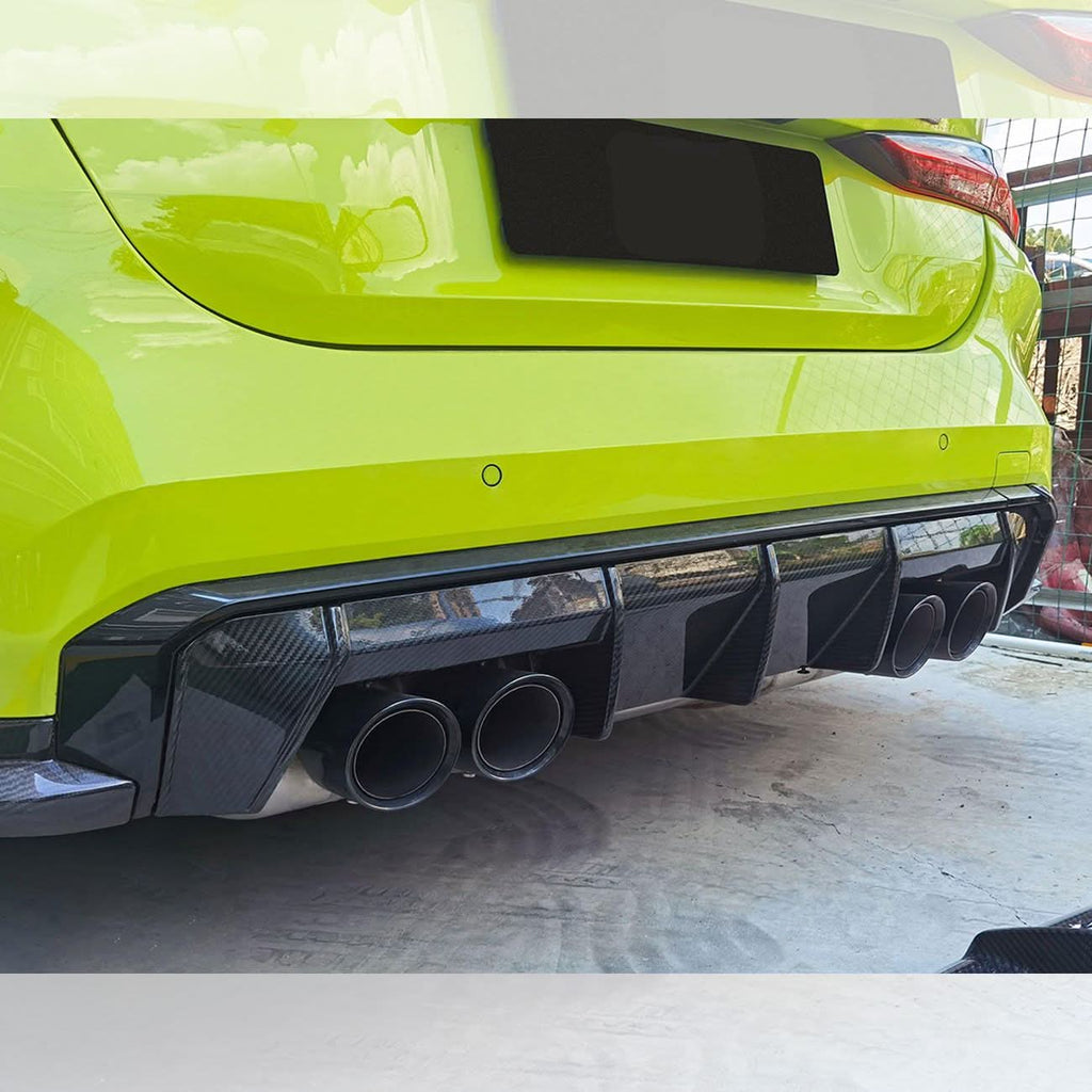 MP Style Pre-Preg Carbon Fibre Rear Diffuser for BMW G80 M3 G82 G83 M4 21-Present
