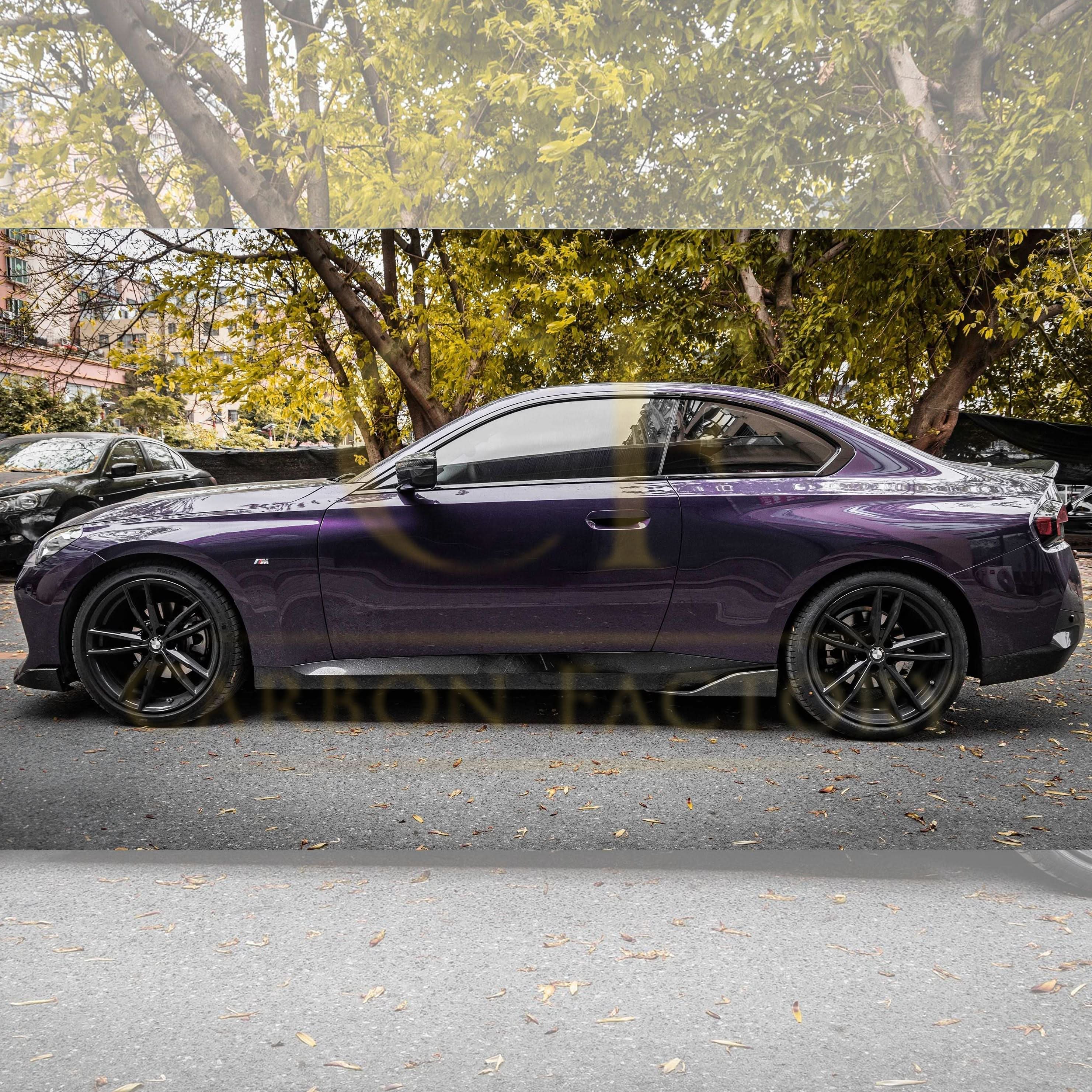 MP Style Pre-Preg Carbon Fibre Side Skirts for BMW 2 Series G42 Coupe 21-Present