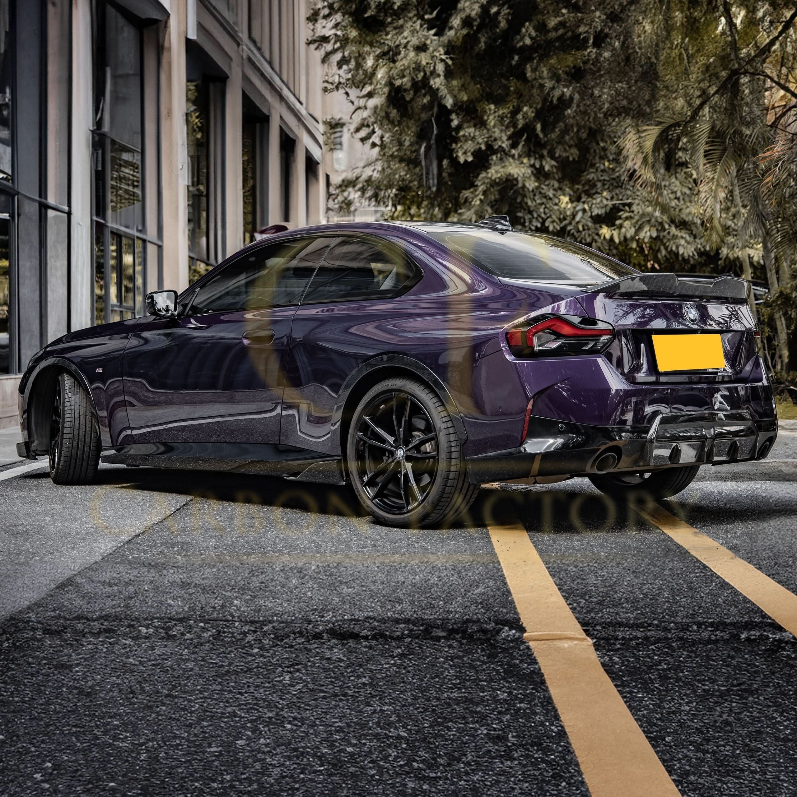 MP Style Pre-Preg Carbon Fibre Side Skirts for BMW 2 Series G42 Coupe 21-Present