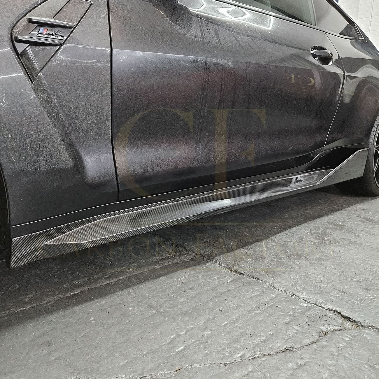 MP Style Pre-Preg Carbon Fibre Side Skirts for BMW G82 G83 M4 21-Present