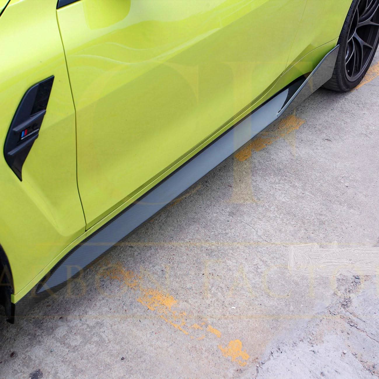 MP Style Pre-Preg Carbon Fibre Side Skirts for BMW G82 G83 M4 21-Present
