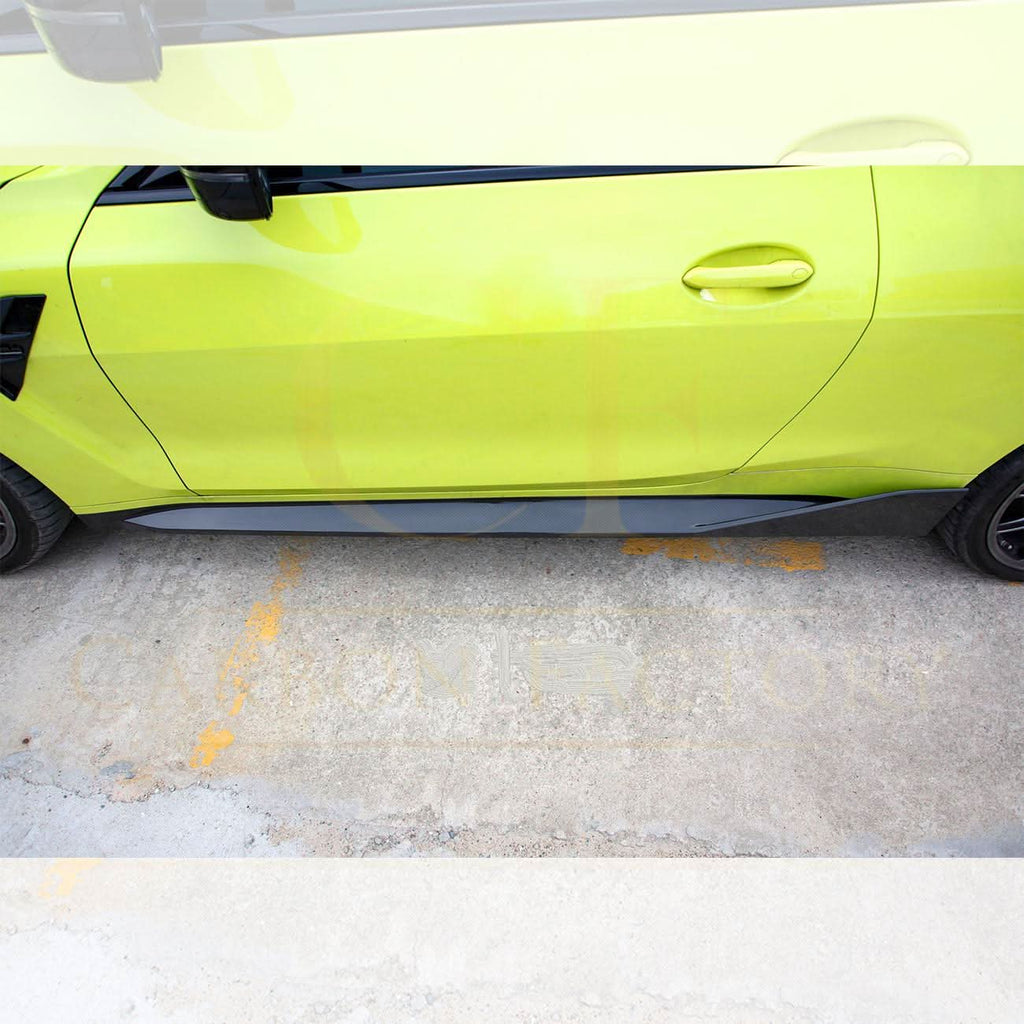 MP Style Pre-Preg Carbon Fibre Side Skirts for BMW G82 G83 M4 21-Present