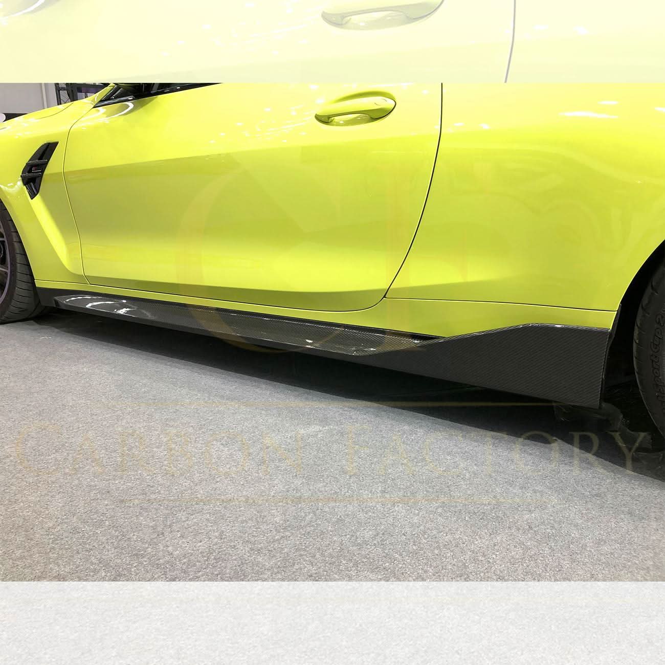 MP Style Pre-Preg Carbon Fibre Side Skirts for BMW G82 G83 M4 21-Present