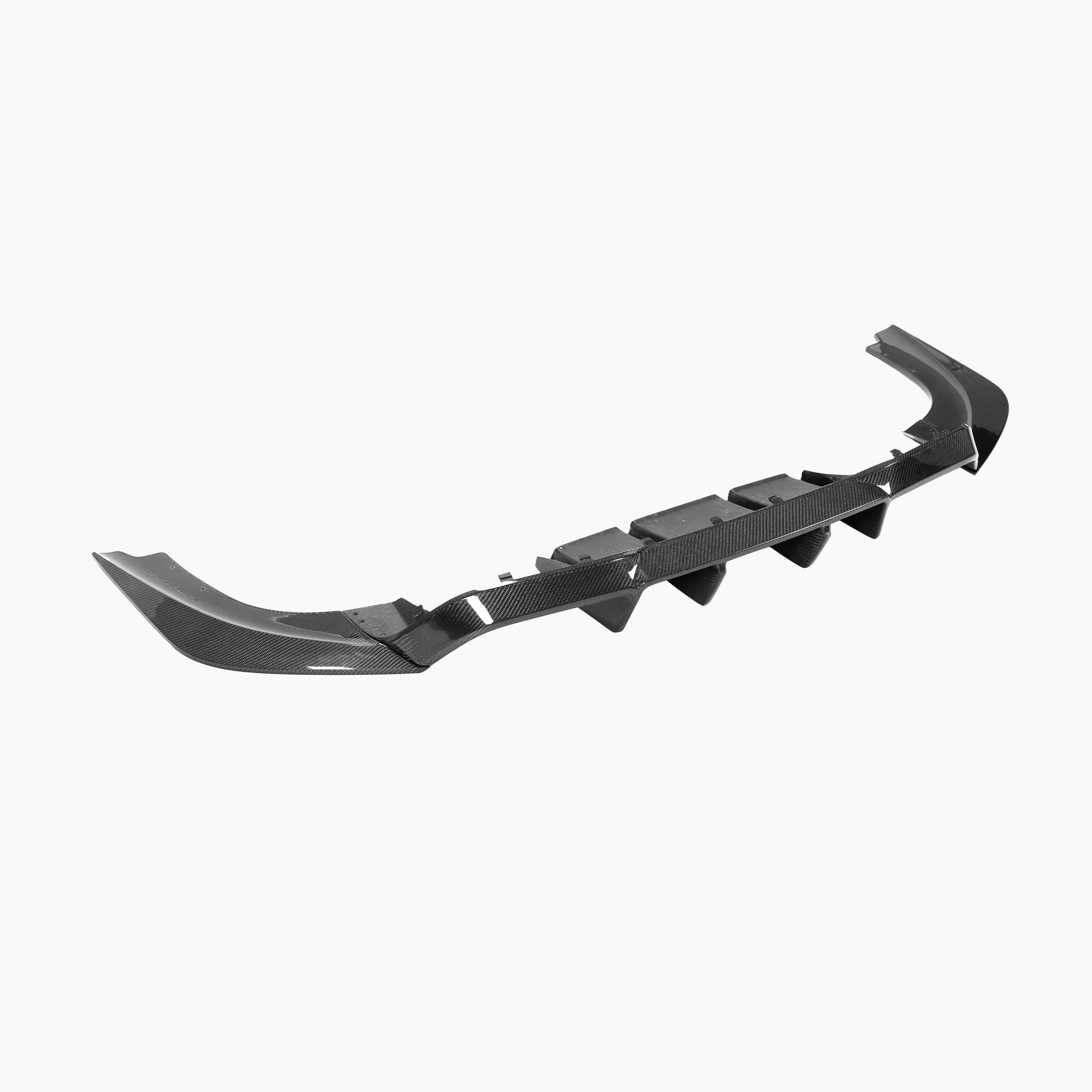 MP3 Style Carbon Fibre Rear Diffuser 3 Pieces for BMW F87 F87C M2 16-21