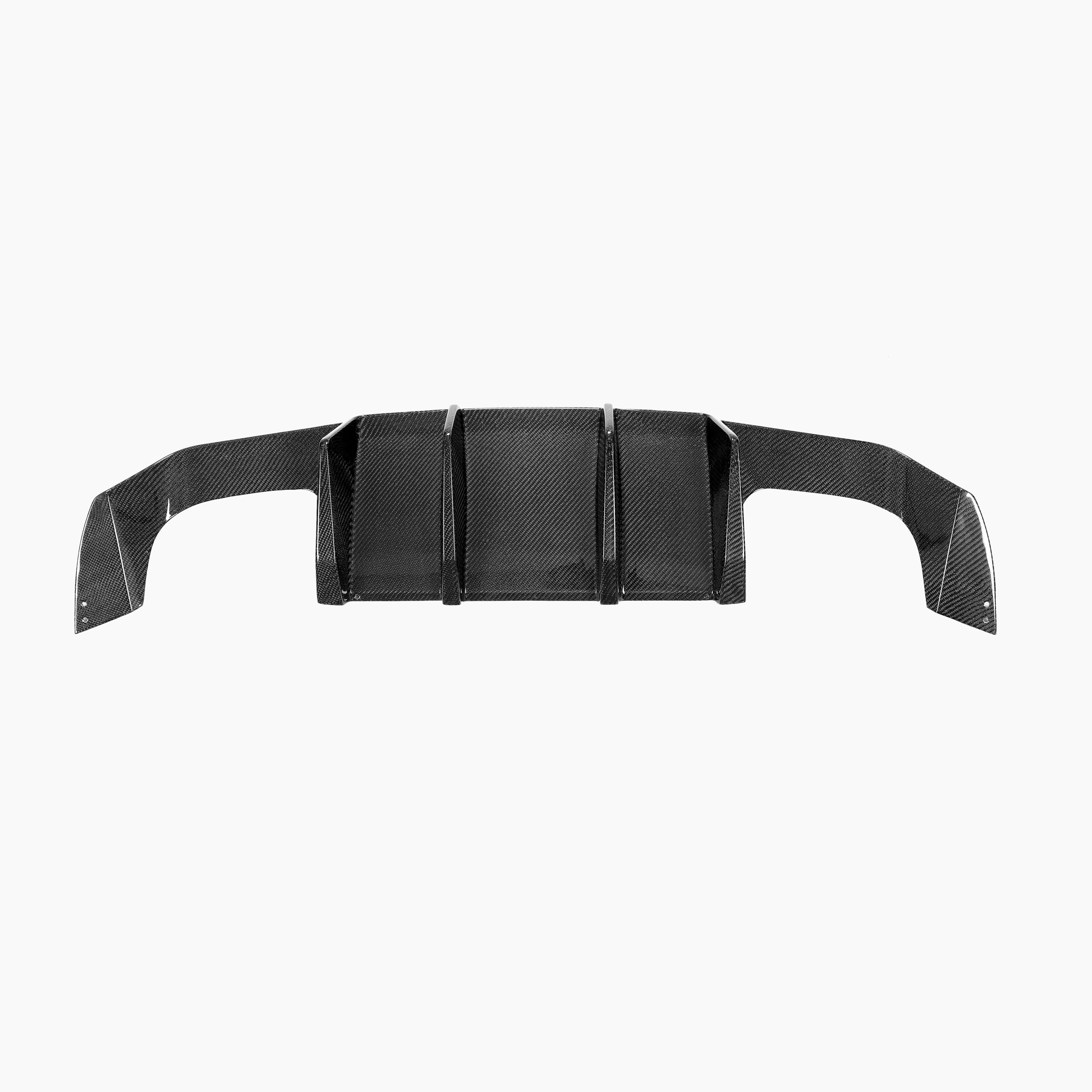 MP3 Style Carbon Fibre Rear Diffuser 3 Pieces for BMW F87 F87C M2 16-21