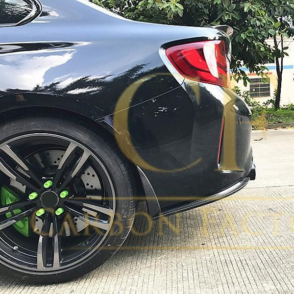 MP3 Style Carbon Fibre Rear Diffuser 3 Pieces for BMW F87 F87C M2 16-21