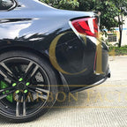 MP3 Style Carbon Fibre Rear Diffuser 3 Pieces for BMW F87 F87C M2 16-21