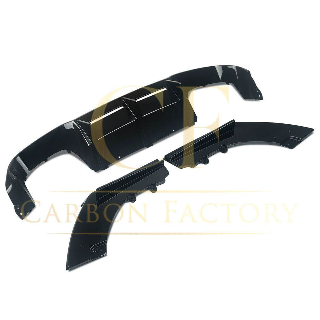 MTC Style Gloss Black Rear Diffuser for BMW F87 M2 14-20