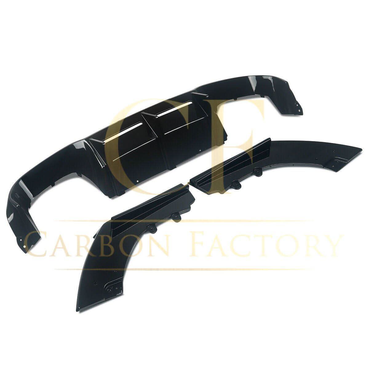 MTC Style Gloss Black Rear Diffuser for BMW F87 M2 14-20