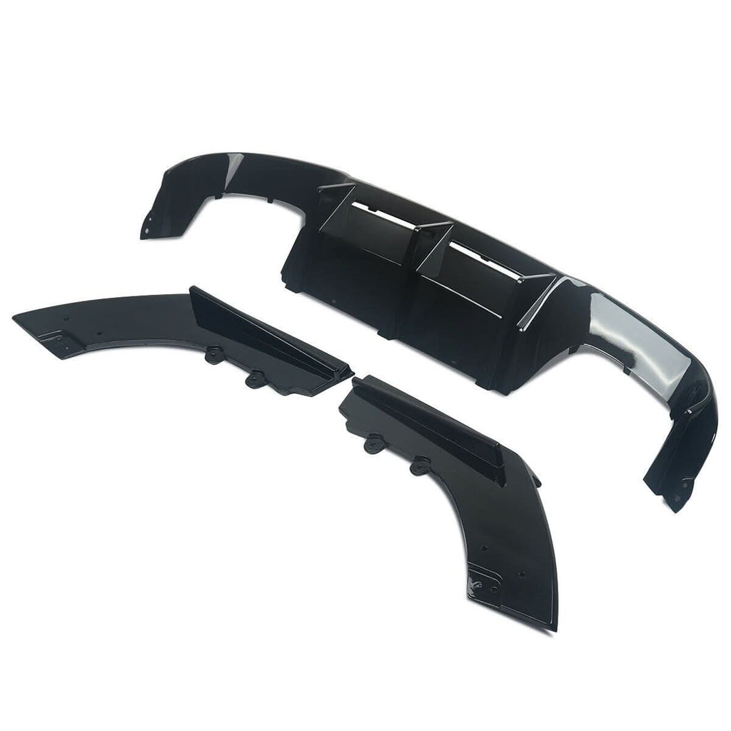 MTC Style Gloss Black Rear Diffuser for BMW F87 M2 14-20