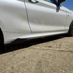 MTC Style Gloss Black Side Skirts for BMW F22 2 Series F87 M2 14-20