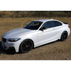 MTC Style Gloss Black Side Skirts for BMW F22 2 Series F87 M2 14-20