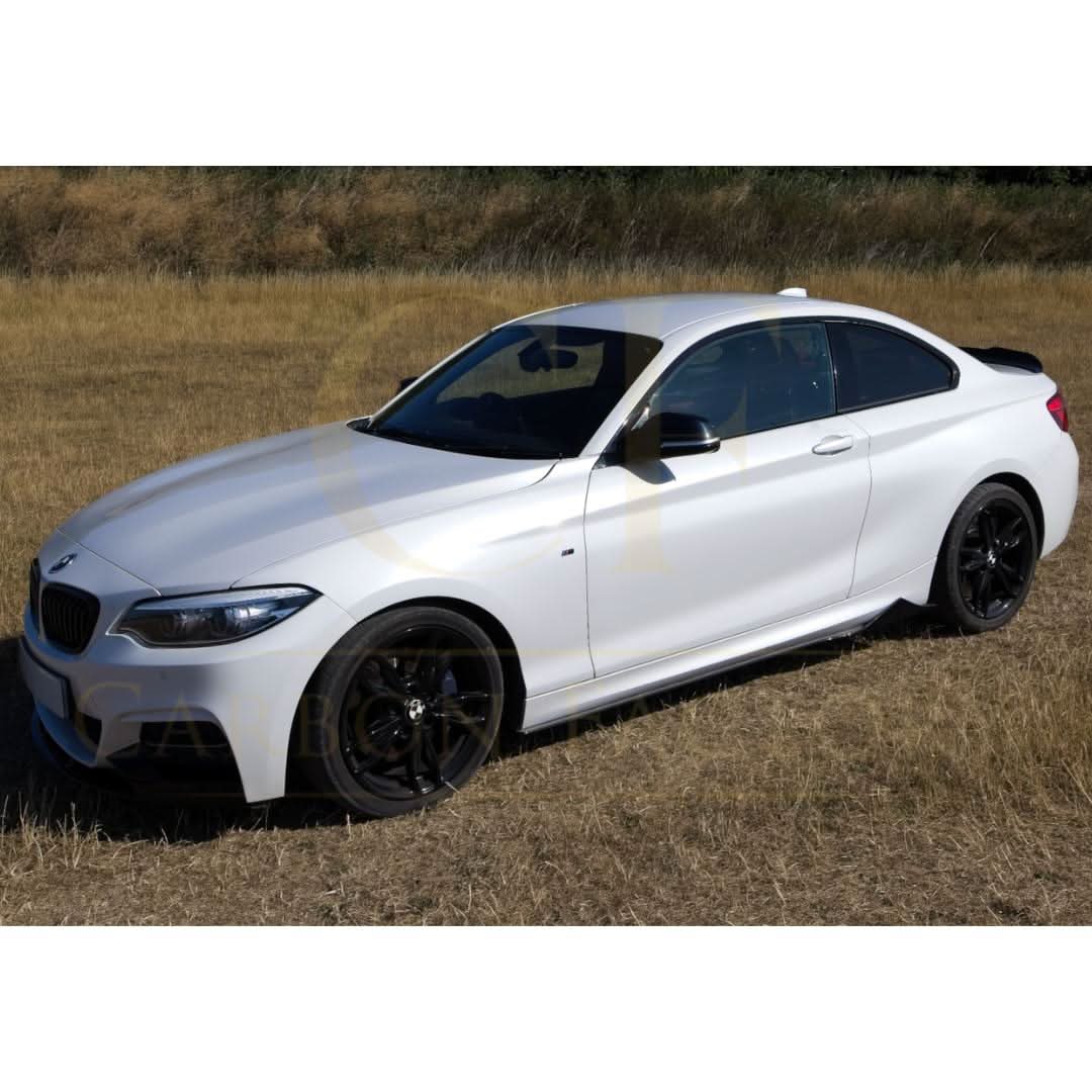 MTC Style Gloss Black Side Skirts for BMW F22 2 Series F87 M2 14-20