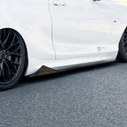 MTC Style Gloss Black Side Skirts for BMW F22 2 Series F87 M2 14-20