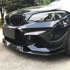 MTCS Style Carbon Fibre Front Splitter for BMW F87 M2 OG 16-18