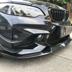 MTCS Style Carbon Fibre Front Splitter for BMW F87 M2 OG 16-18