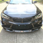 MTCS Style Carbon Fibre Front Splitter for BMW F87 M2 OG 16-18