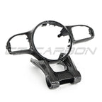 MERCEDES AMG 2016+ CARBON FIBRE STEERING WHEEL TRIM