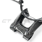 MERCEDES AMG 2016+ CARBON FIBRE STEERING WHEEL TRIM