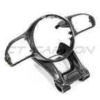 MERCEDES AMG 2016+ CARBON FIBRE STEERING WHEEL TRIM