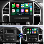 Mercedes Benz Vito 3 W447 Apple Carplay / Android Auto 10" Stereo Upgrade 2014-2020