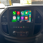 Mercedes-Benz Vito Apple Carplay / Android Auto 9" Stereo Upgrade (2014-23)