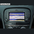 Mercedes-Benz SL Class R230 Apple Carplay / Android Auto 9" Stereo Upgrade