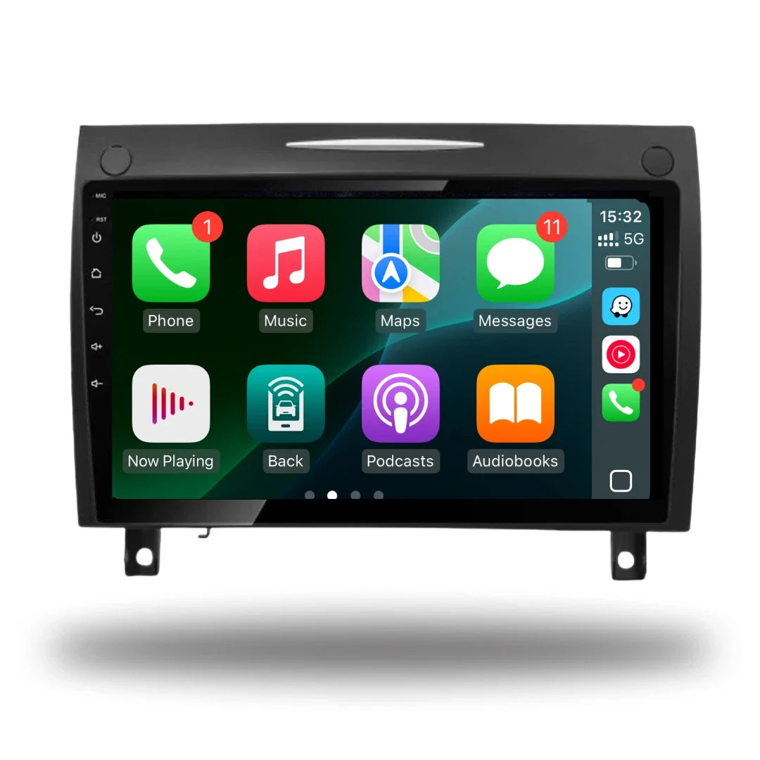 Mercedes-Benz SLK Apple Carplay / Android Auto 9" Stereo Upgrade (2004-2011)
