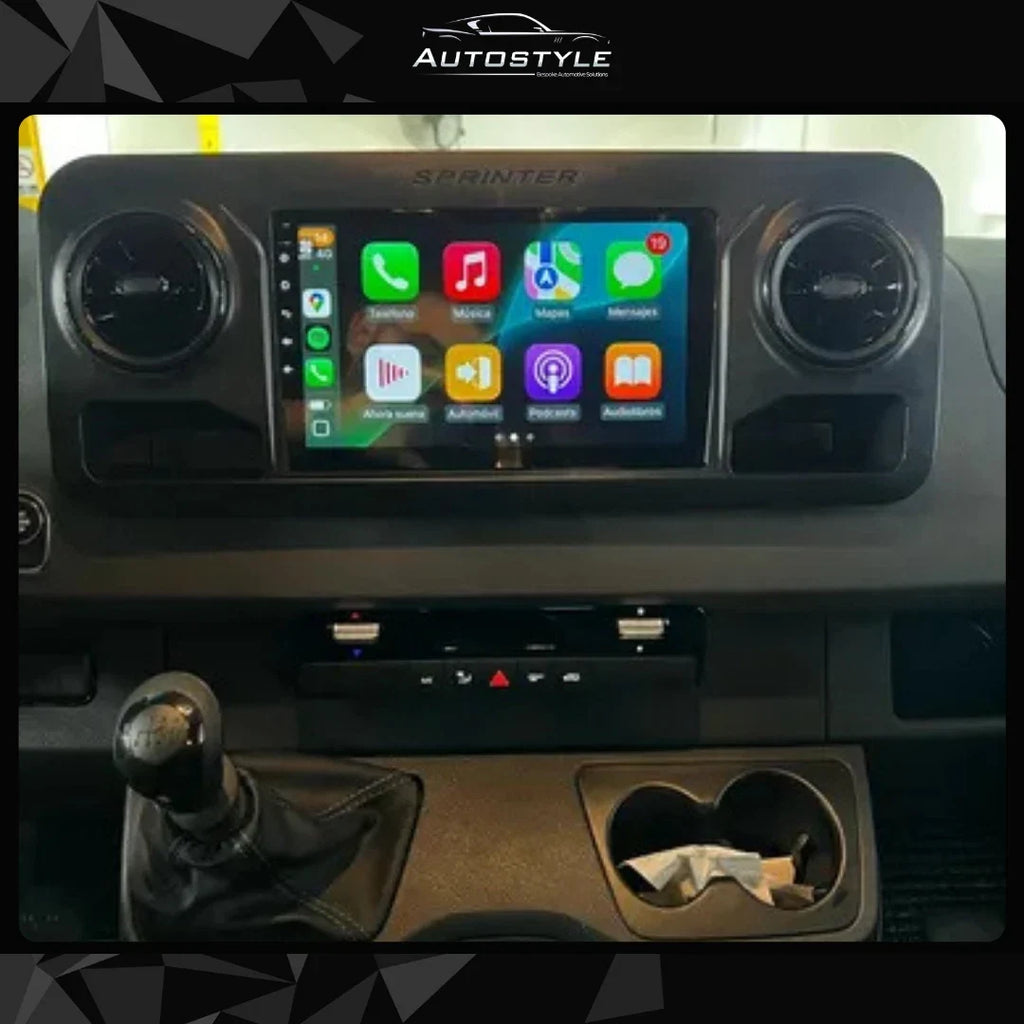 Mercedes-Benz Sprinter W907 Apple Carplay / Android Auto 10" Stereo Upgrade (2018-2023)
