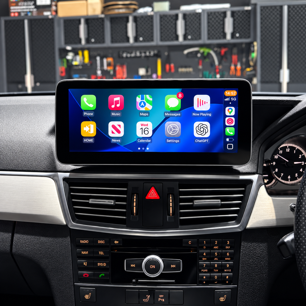 Mercedes-Benz E Class W212/S212 (2010-2016) Apple CarPlay Android Auto 10.25" Touch Screen RHD