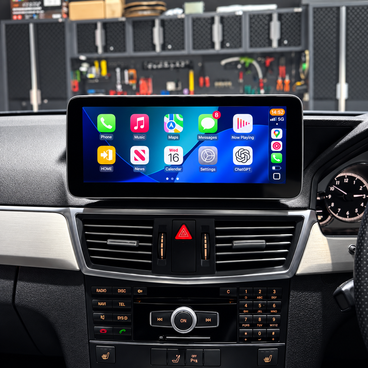 Mercedes-Benz E Class W212/S212 (2010-2016) Apple CarPlay Android Auto 10.25" Touch Screen RHD