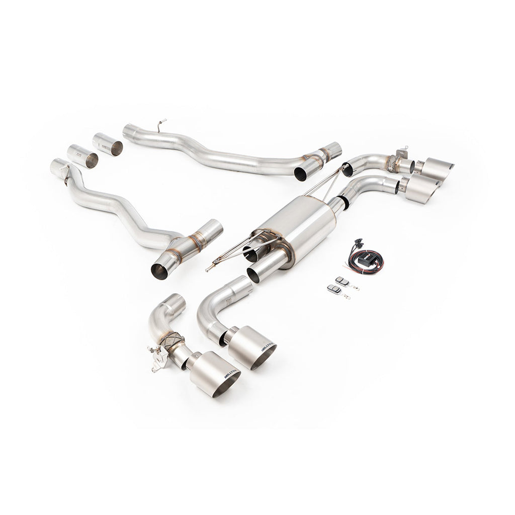 Milltek Sport BMW G90 & G99 M5 Axle Back Exhaust System (NAS/ROW Spec Vehicles)