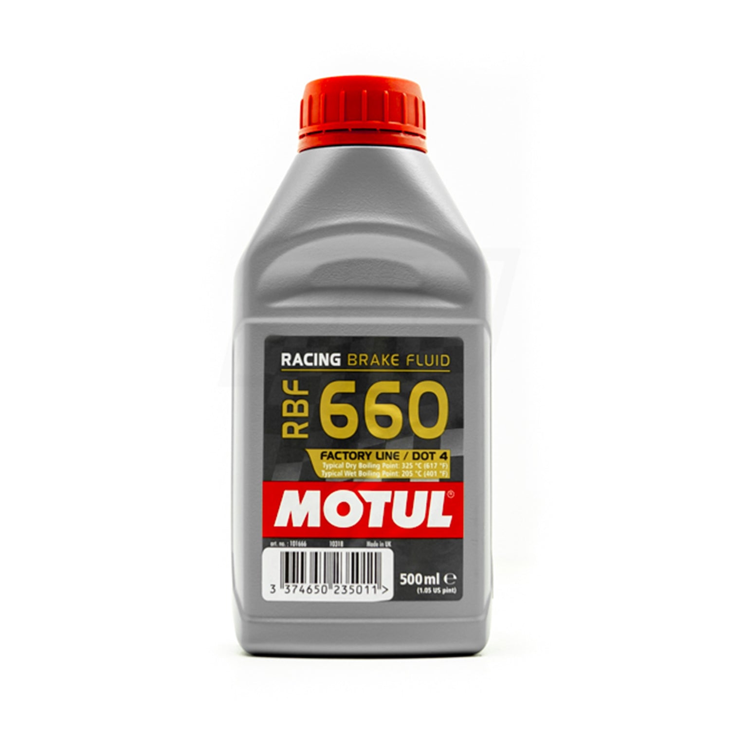 Motul RBF 660 Factory Line Fully Synthetic DOT 4 Racing Brake & Clutch Fluid