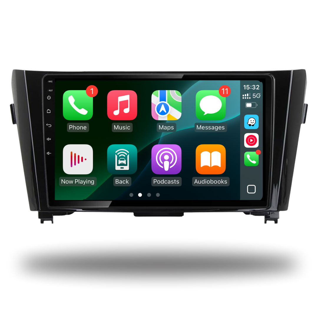 Nissan Qashqai / X-Trail Rogue T32 Apple Carplay / Android Auto 10" Stereo Upgrade (2013-20)