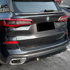V style Gloss Black Mid Spoiler for BMW G05 X5 19-25