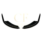 Gloss Black Front Canards Set (4 pcs) for Mercedes Benz W177 A Class AMG & A35 23-25