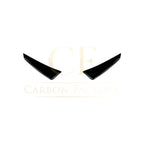 Gloss Black Front Canards Set (4 pcs) for Mercedes Benz W177 A Class AMG & A35 23-25
