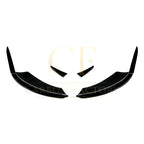 Gloss Black Front Canards Set (4 pcs) for Mercedes Benz W177 A Class AMG & A35 23-25