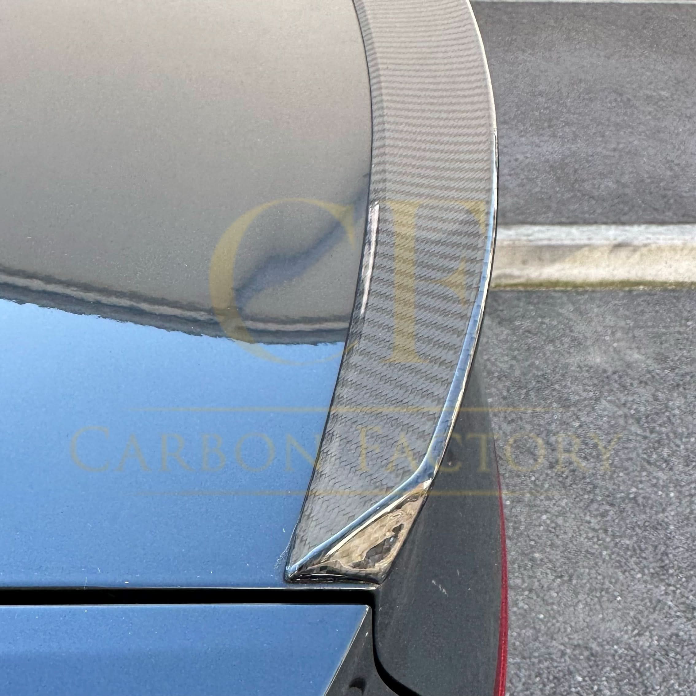 OEM Style Carbon Fibre Boot Spoiler for Audi A4 S4 B9 16-22