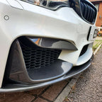 OEM Style Carbon Fibre Front Bumper Trims for BMW F80 M3 F82 F83 M4 14-20